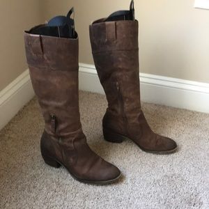 Naturalizer high leather boots.